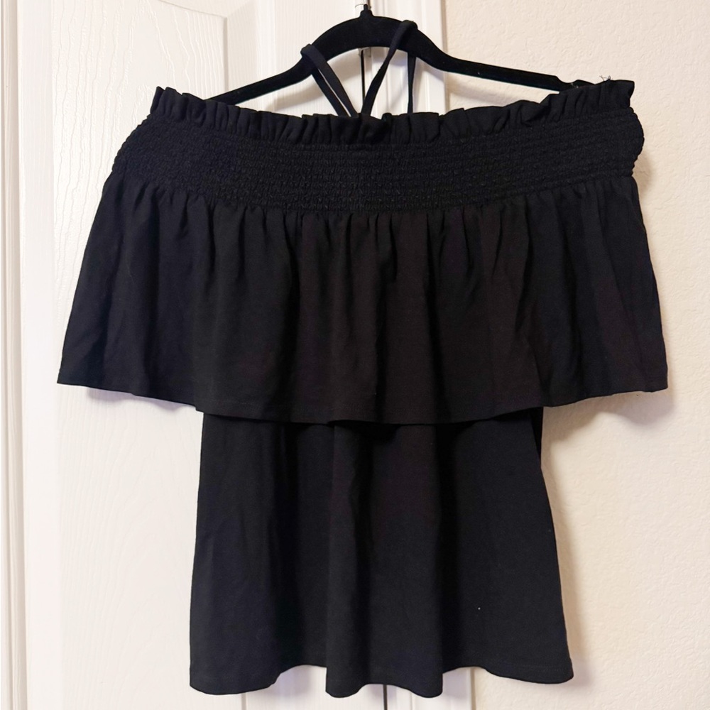 NWOT Rebecca Minkoff Ghiradelle Off Shoulder Top
